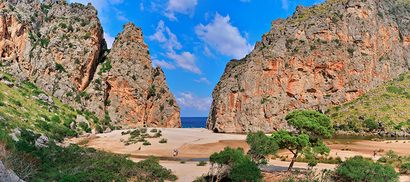 beaches you need to visit in Majorca, Torrent de Pareis