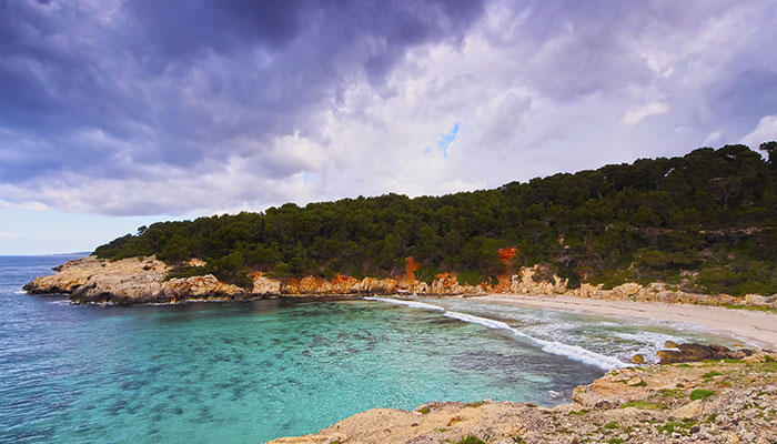 Planung auf Menorca, Cala Escorxada