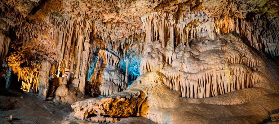 cuevas más espectaculares de las Islas Baleares, Cuevas del Hams (Mallorca)
