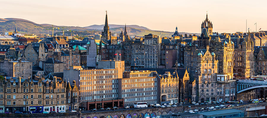 European destinations for 2018, Edinburgh (Scotland)