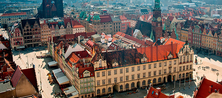 europäischen Reiseziele für 2018, Wroclaw (Polen)