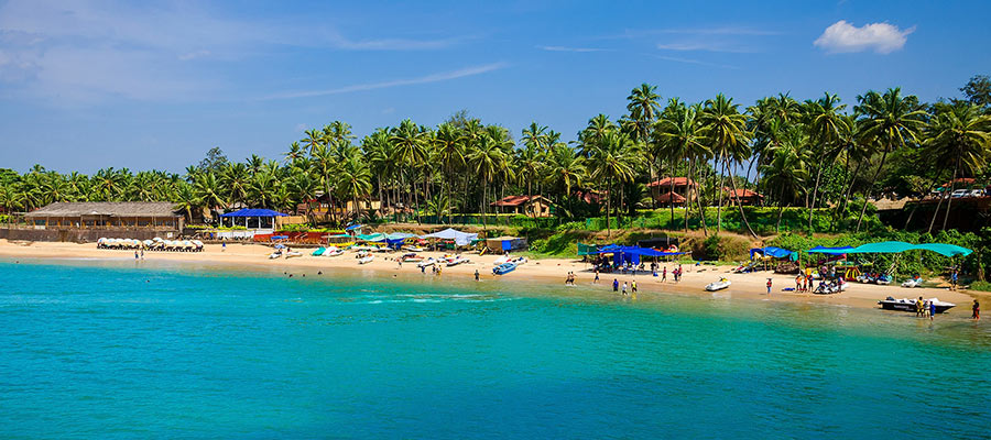 destinos cálidos en invierno, Playas de Goa (India)