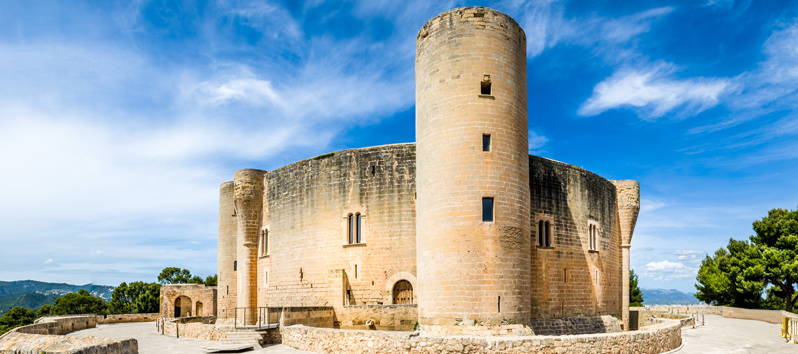 Castillo de Bellver, schönsten Mallorcas Aussichtspunkte