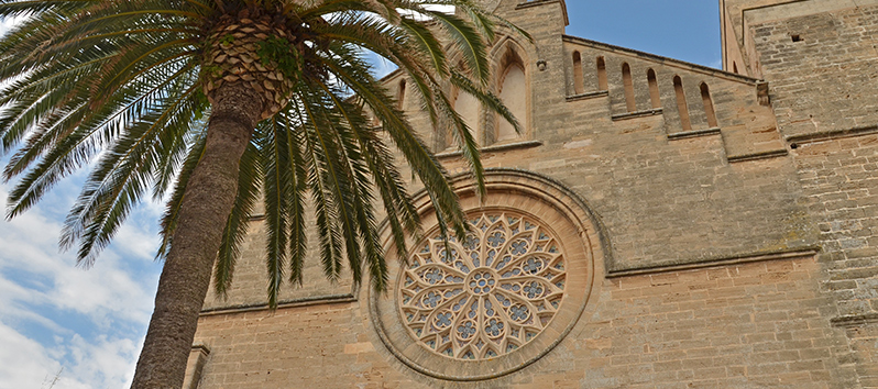 the rosette, Mallorca’s Cathedral