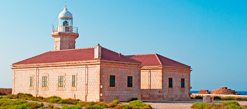 Punta Nati Lighthouse, lighthouses of Menorca
