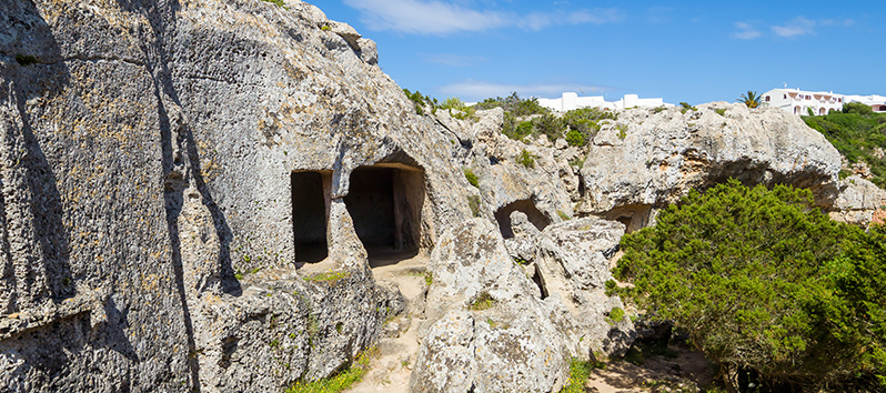 Necropolis of Cala Morell, Talayotic villages of Menorca