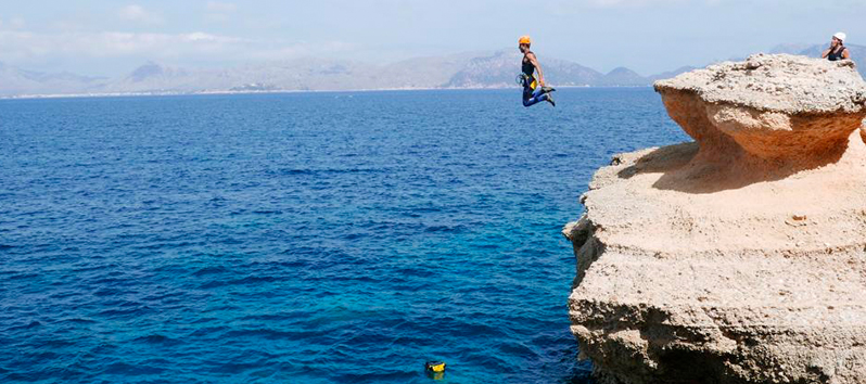Places in Mallorca where to practice coasteering_Ferrer Hotels